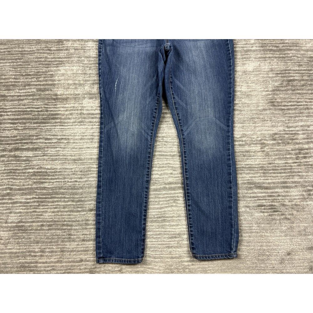 Old Navy Jeans Womens 10 Blue Denim Slim Cotton Blend Casual - Picture 3 of 10